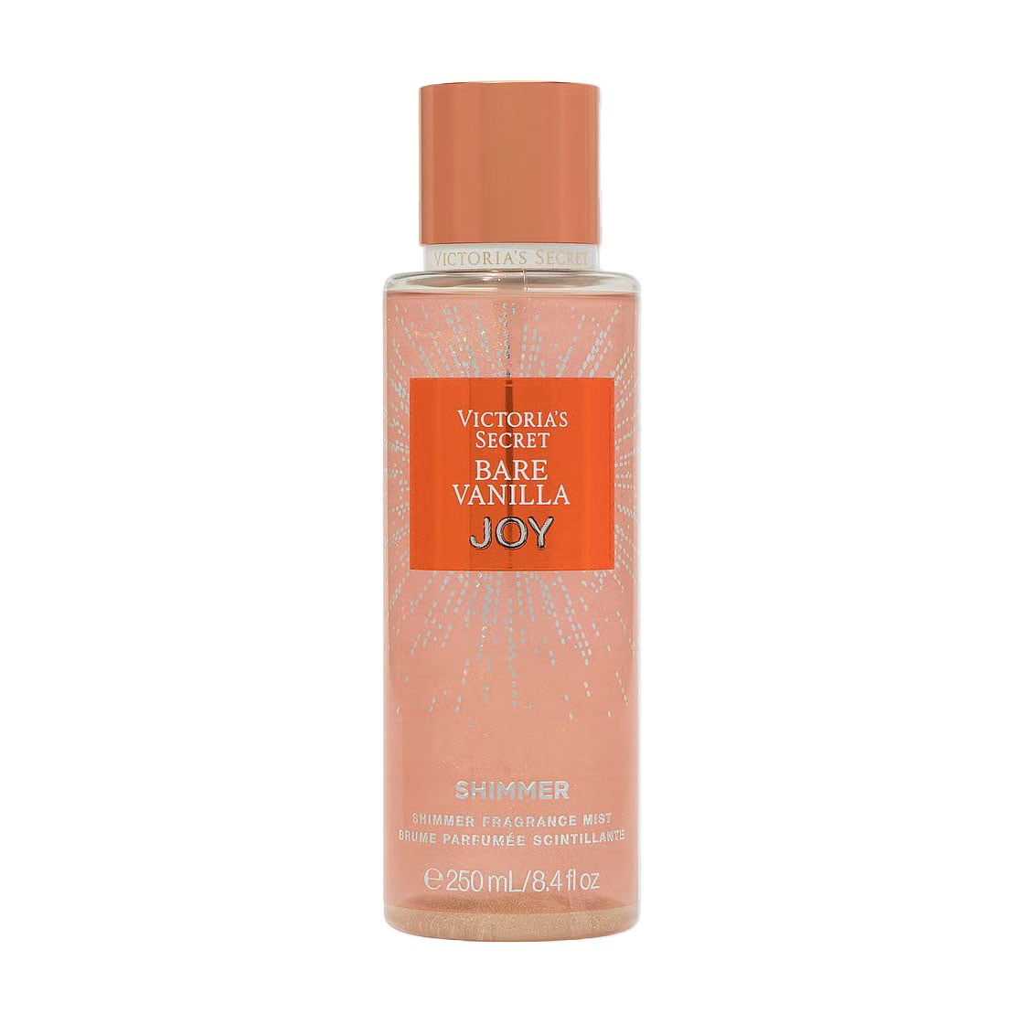Парфумований спрей для тіла Victoria's Secret Bare Vanilla Joy Shimmer Mist жіночий, 250 мл